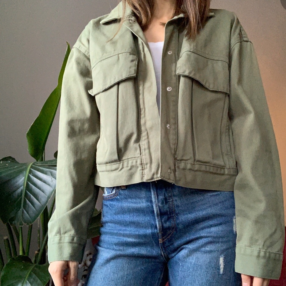 Zara Oversized Denim Jacket
